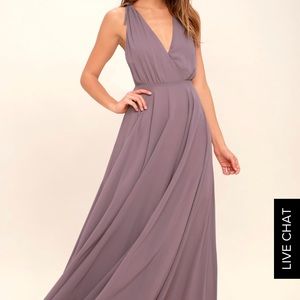 Lulu’s long formal dress